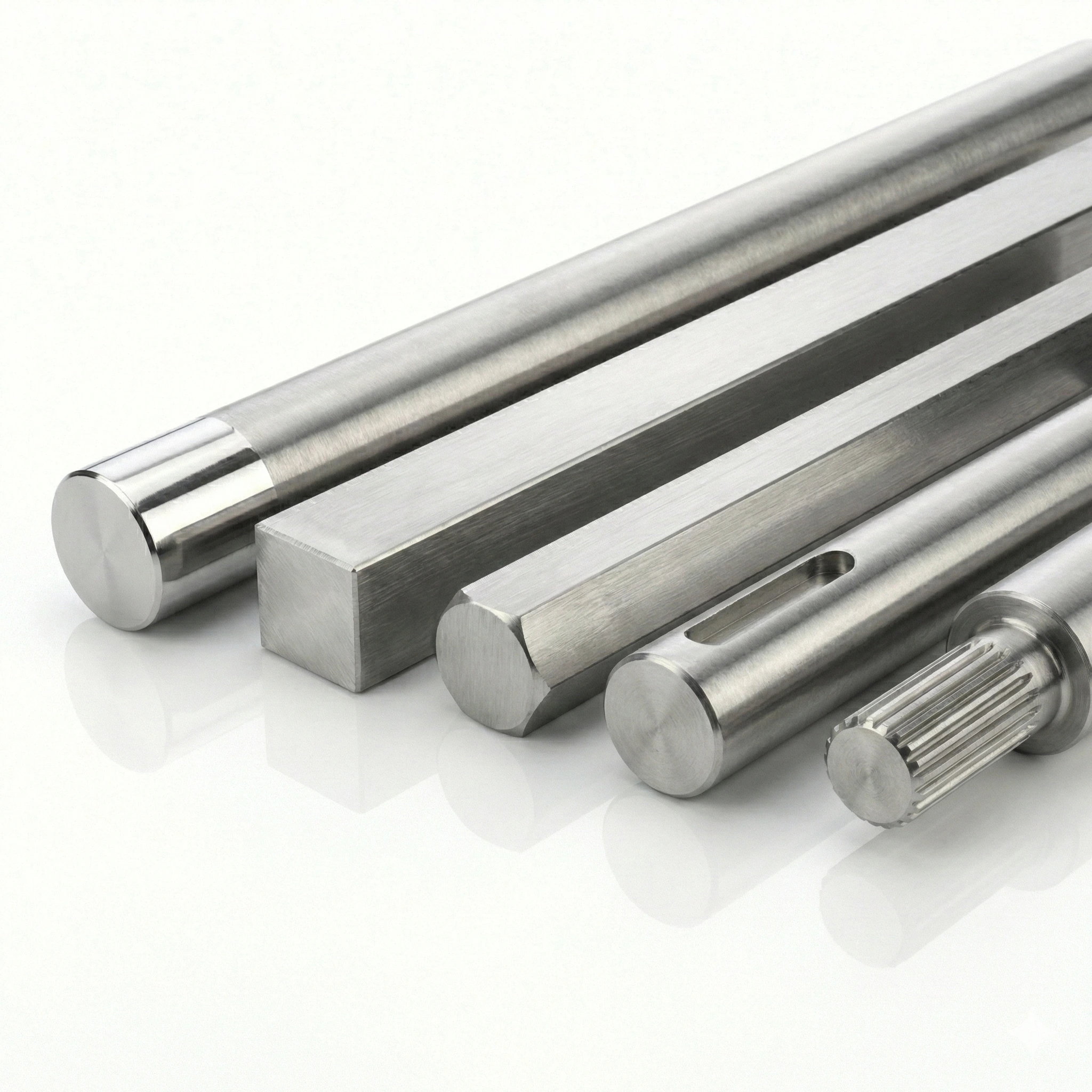 Bhansali Steel Bright Round Bars and Hex Bars